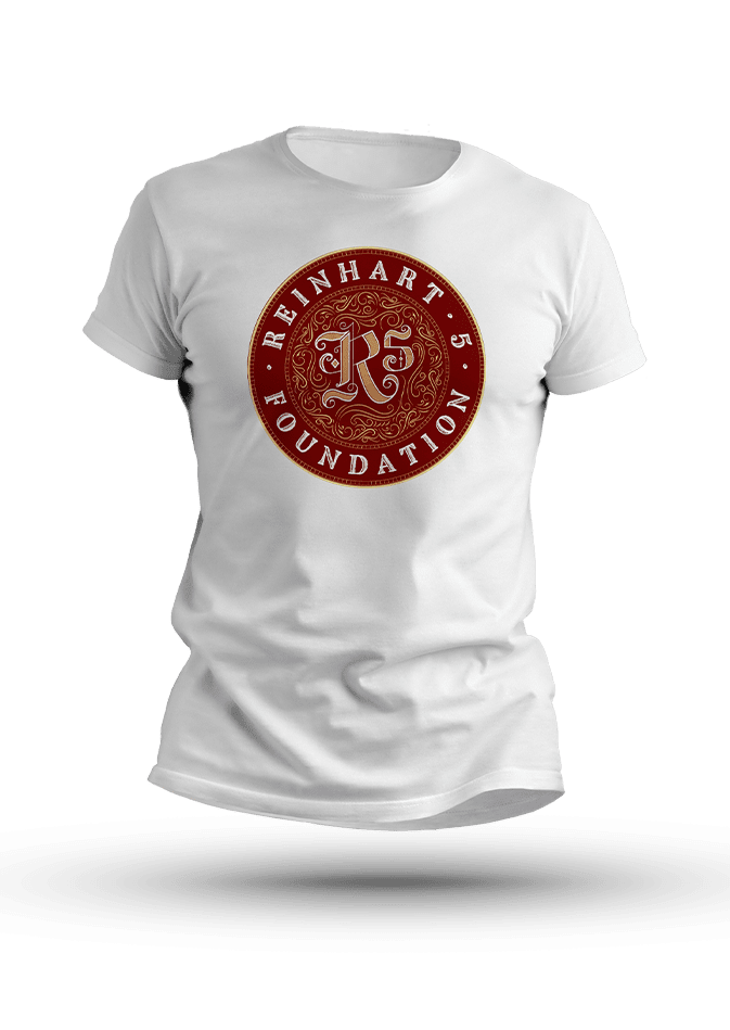 White Reinhart Shirt Mockup